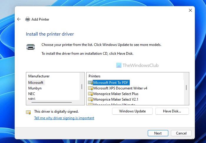 Windows 11/10에서 PDF로 인쇄 옵션이 사라졌을 때 복구하는 방법