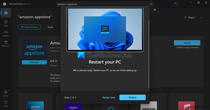 Windows 11에서 Amazon Appstore 설치 및 사용하는 방법 완벽 가이드