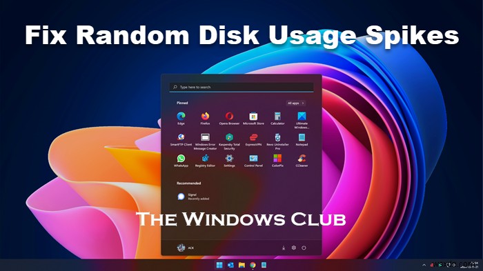 Windows 11/10 디스크 사용량 급증 현상, 원인과 해결 방법 완벽 정리