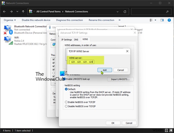 Windows 11/10 도메인 가입 오류 지정한 도메인이 존재하지 않거나 연결할 수 없습니다 해결 방법