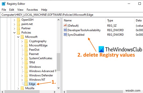 Microsoft Edge 브라우저가 조직에서 관리함 메시지 확인 및 제거 방법