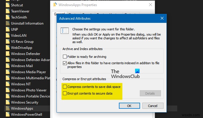 Windows PC에서 앱을 이동할 수 없습니다 오류 0x80073d0b 해결 방법