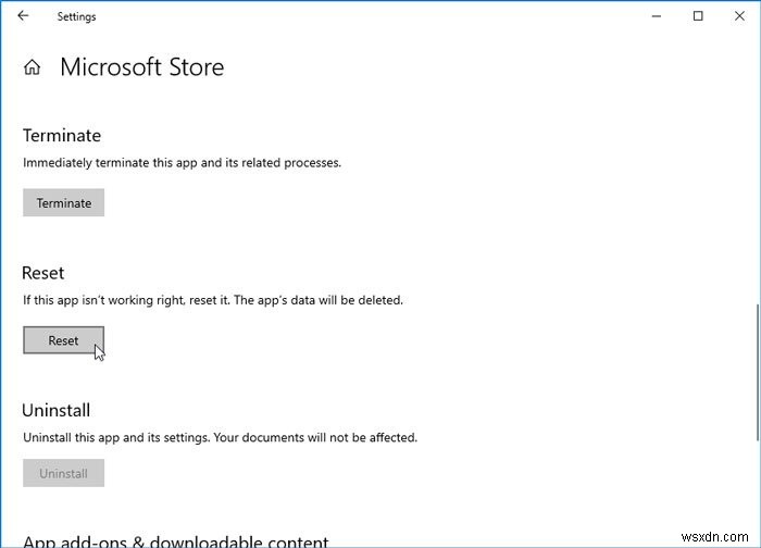 Microsoft Store 회사 정책으로 인해 이 앱이 차단되었습니다 오류 해결 방법