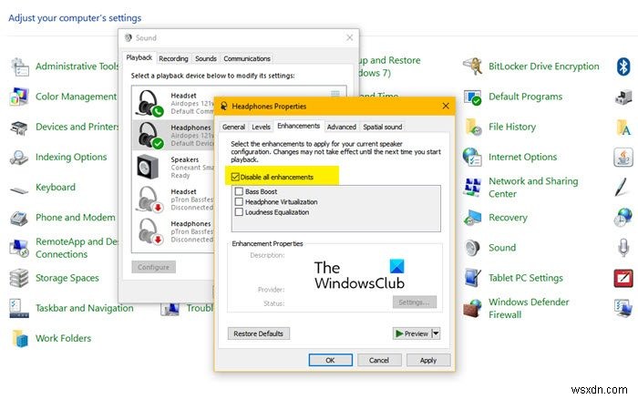 Windows 11/10에서 Conexant SmartAudio HD 소리가 나지 않는 문제 해결 방법