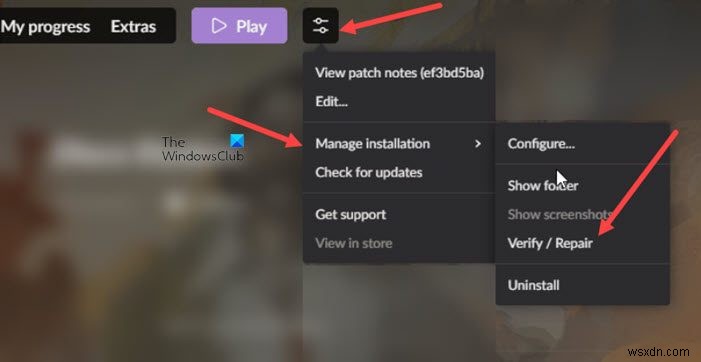 GOG Galaxy 게임 데이터 손상 오류 간단히 해결하는 방법