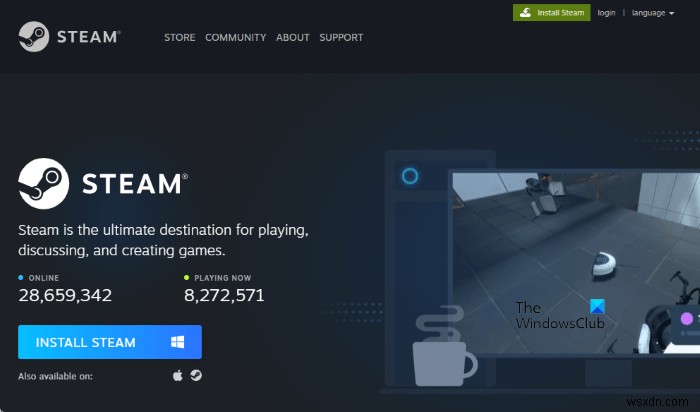 Windows 11/10 PC에서 스팀(Steam) 다운로드, 설치 및 사용하는 방법