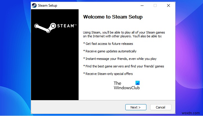 Windows 11/10 PC에서 스팀(Steam) 다운로드, 설치 및 사용하는 방법