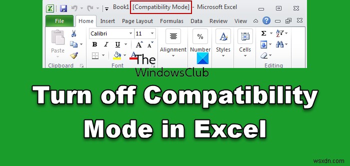 Excel 호환 모드 해제하는 방법 – 단계별 완벽 가이드
