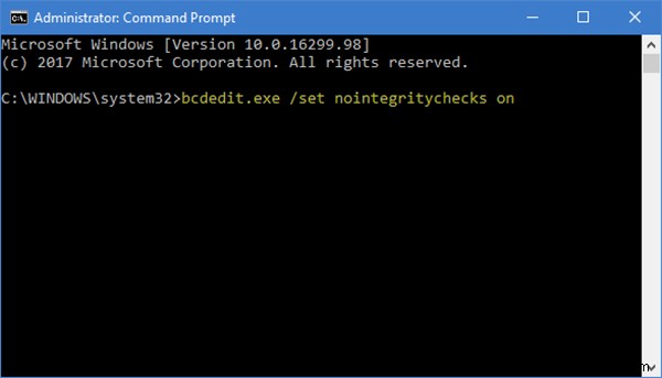 Windows 11/10에서 드라이버 서명 적용을 비활성화하는 3가지 방법