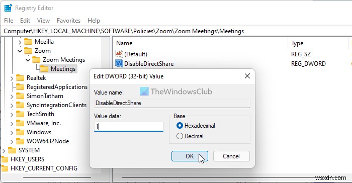 Windows 11/10에서 줌 룸 공유 기능 켜고 끄는 방법