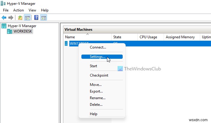 Hyper-V 시스템 메모리 부족으로 가상 머신을 시작할 수 없습니다 오류 해결 방법
