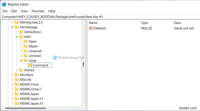 Windows 11/10에서 MSI 파일의 관리자 권한으로 실행 옵션이 사라졌을 때 해결 방법