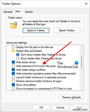 Windows 11/10에서 확장자 없는 파일을 여는 방법