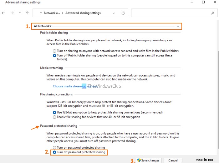 Windows 11/10에서 암호 보호 공유 끄는 방법 – 단계별 완벽 가이드
