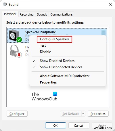Windows 11/10에서  오디오 장치가 비활성화됨  오류 해결하는 방법