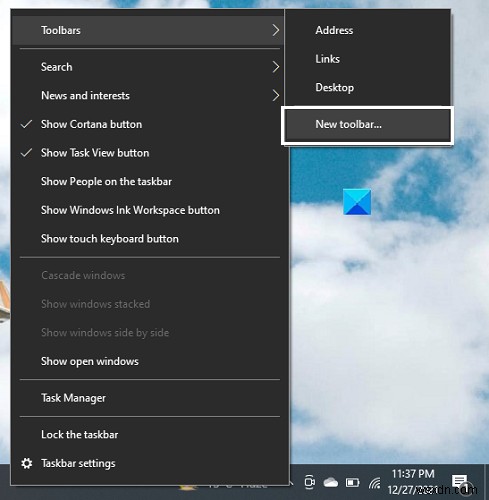 Windows 10에서 Windows 11처럼 작업 표시줄 꾸미는 방법
