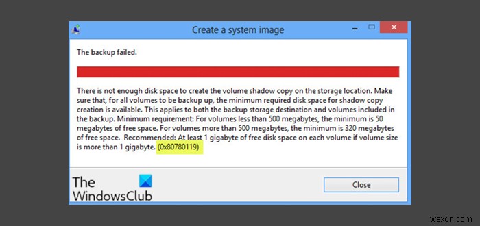 Windows 11/10 백업 오류 0x81000033 완벽 해결 가이드