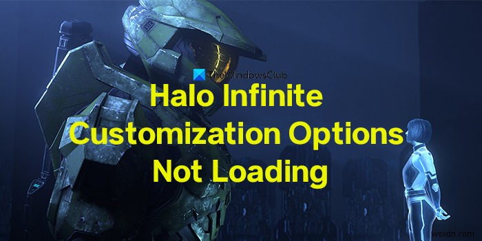 Halo Infinite 커스터마이징 옵션이 로드되지 않을 때 해결하는 방법