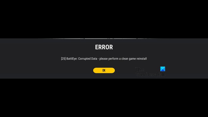 PUBG 오류 [25] BattlEye 손상된 데이터 해결 방법 완벽 가이드