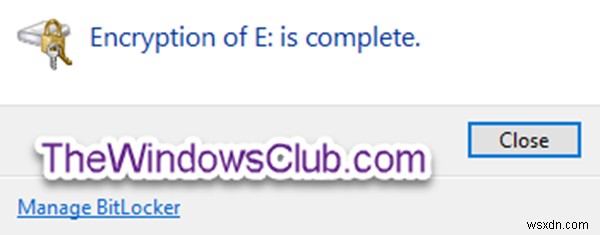Windows 11/10에서 BitLocker로 데이터 드라이브 암호화·복호화하는 방법