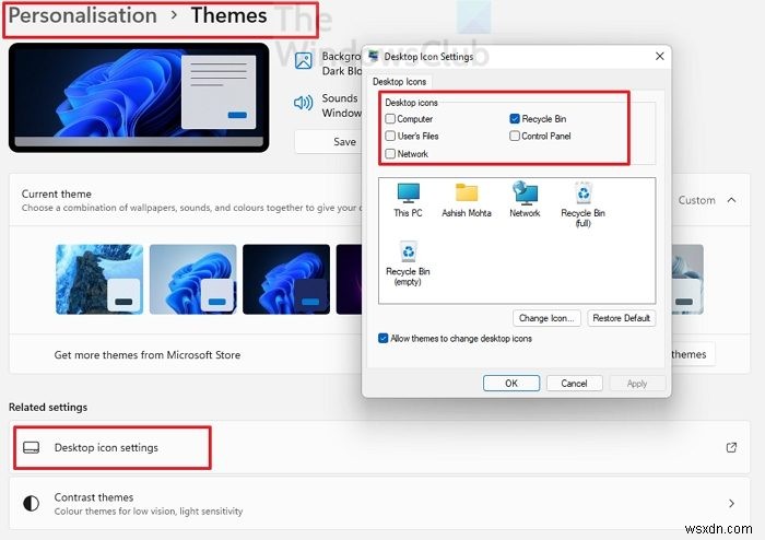 Windows 11/10에서 바탕 화면 아이콘이 표시되지 않을 때 해결하는 6가지 방법