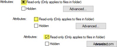 Windows 11/10에서 파일이나 폴더를 숨기거나 읽기 전용으로 설정하는 방법