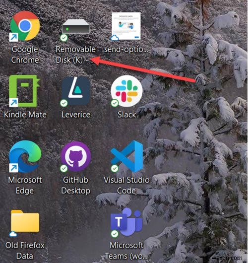 Windows 11/10에서 USB 드라이브를 여는 키보드 단축키 만드는 방법