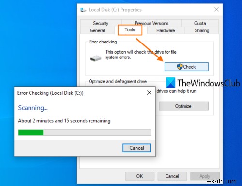 Windows 11/10  내부 오류: 임시 디렉터리를 생성할 수 없음  완벽 해결 가이드