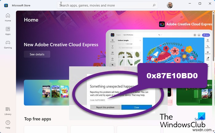 Windows PC에서 Microsoft Store 오류 코드 0x87E10BD0 해결하는 5가지 방법