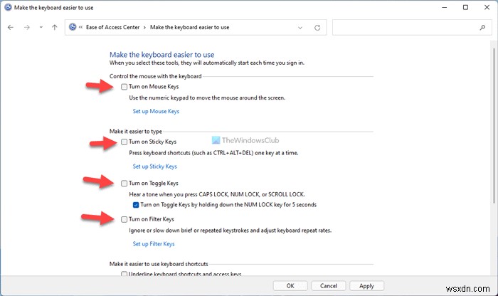 Windows 11/10에서 키보드가 딸깍 소리만 나고 입력되지 않을 때 해결 방법