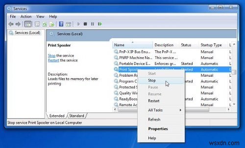 Windows 11/10에서 멈춘 인쇄 작업 대기열 취소하는 6가지 방법