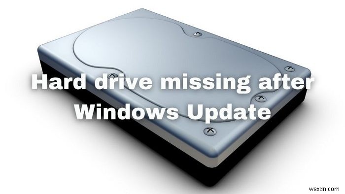 Windows 업데이트 후 하드 드라이브가 사라졌다면? 원인과 해결 방법 총정리