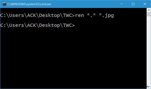 Windows 11/10에서 파일 이름 일괄 변경 및 확장자 한 번에 변환하는 방법
