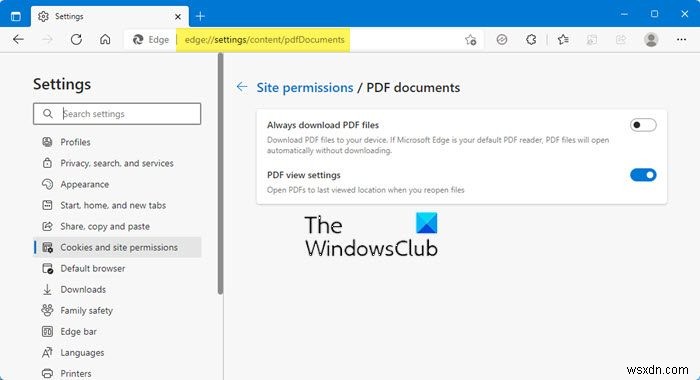 Microsoft Edge에서 PDF가 열리지 않을 때?  무언가가 이 PDF를 열지 못하게 합니다  오류 해결 방법