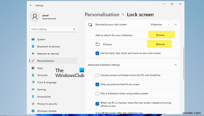 Windows 11/10에서 잠금 화면 슬라이드쇼가 작동하지 않을 때 해결하는 8가지 방법