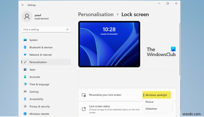 Windows 11/10에서 잠금 화면 슬라이드쇼가 작동하지 않을 때 해결하는 8가지 방법