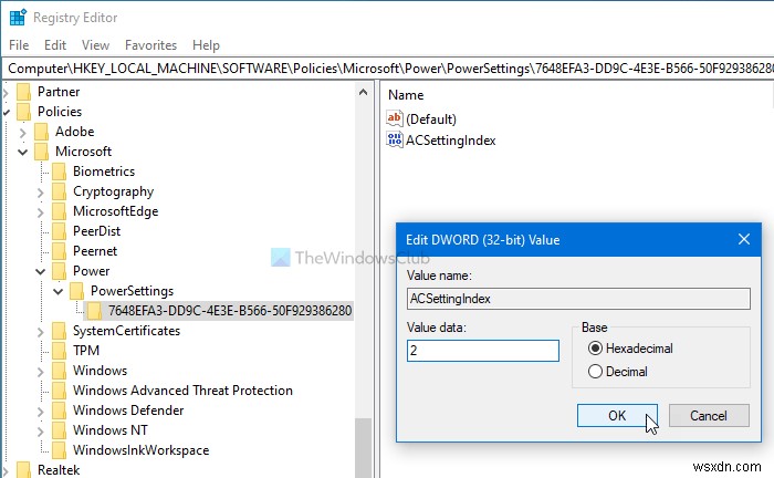 Windows 11/10에서 배터리 사용 시와 전원 연결 시 전원 버튼 동작 변경하는 방법