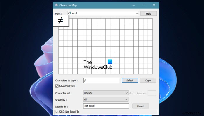 Windows 11/10에서 키보드로  같지 않음(≠)  기호 입력하는 방법 총정리