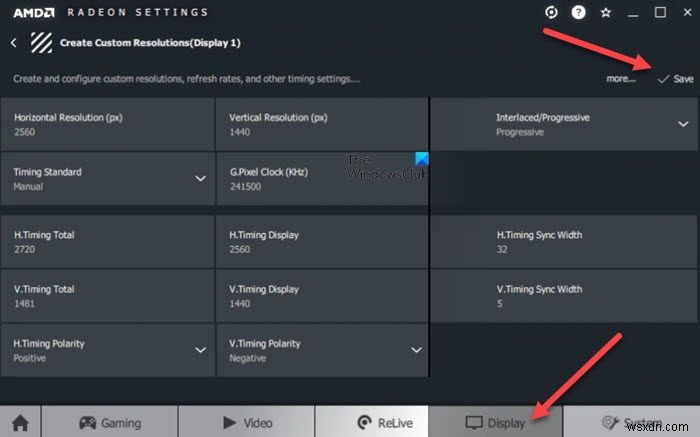 Windows 11/10에서 사용자 지정 해상도 만들고 설정하는 완벽 가이드