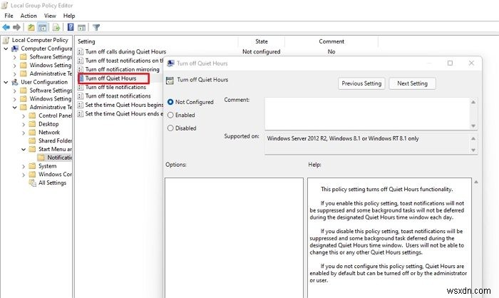 Windows 11/10에서 포커스 지원(Focus Assist)이 꺼지지 않을 때 해결하는 방법