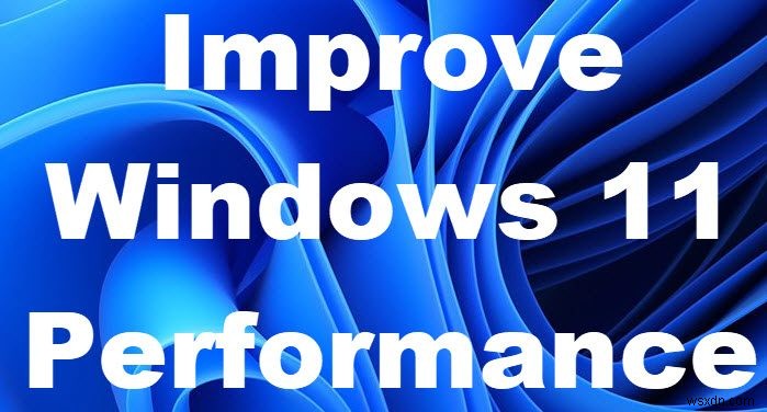 Windows 11 성능 향상을 위한 핵심 설정 최적화 가이드