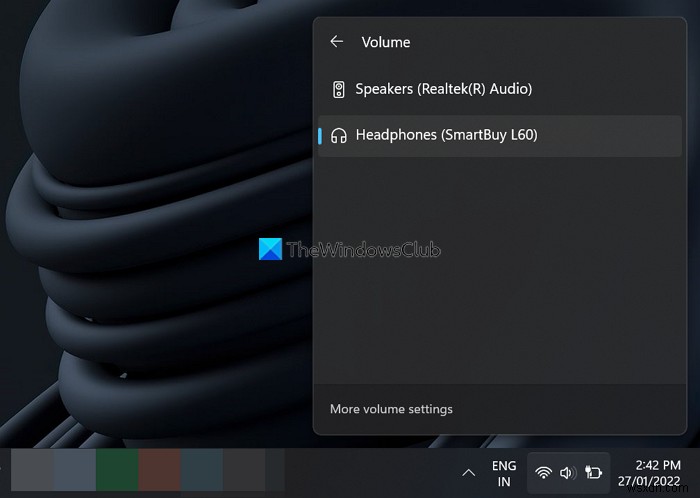 Windows 11/10에서 기본 사운드 출력 장치를 변경하는 4가지 방법