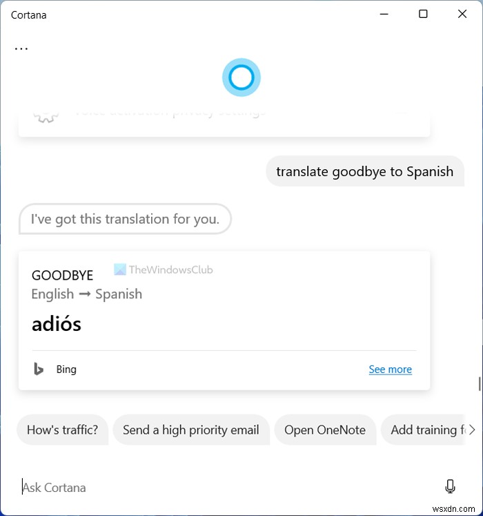 Windows 11/10에서 코타나(Cortana)로 할 수 있는 10가지 유용한 기능