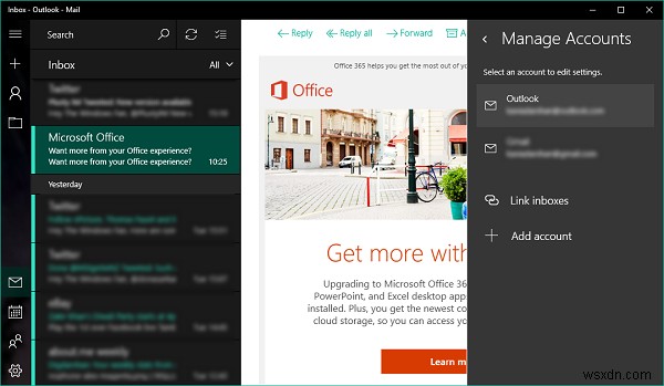 Windows 11/10 메일 앱 동기화 안 됨 오류 해결 방법
