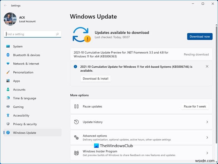 Windows 11 Windows 업데이트 설정 완벽 가이드