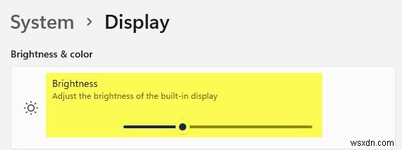 Windows 11에서 밝기 슬라이더가 사라졌을 때 해결하는 4가지 방법