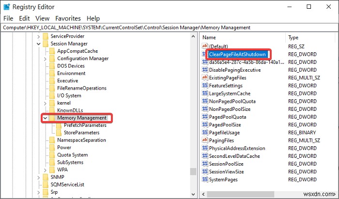 Windows 11/10에서 종료 시 PageFile.sys 백업, 이동 또는 삭제하는 방법