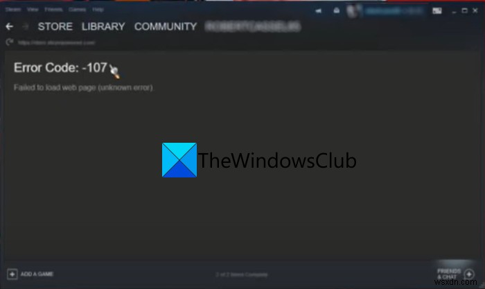Windows PC에서 Steam 오류 코드 107 완벽하게 해결하는 방법