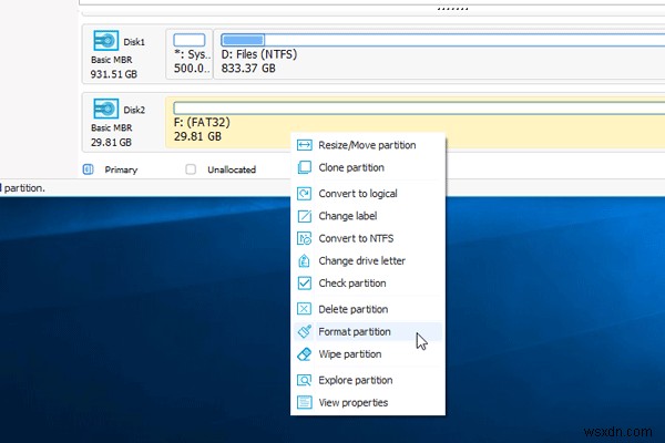 Windows에서 포맷을 완료할 수 없습니다 – SD 카드, USB 드라이브, 외장 디스크 오류 해결 방법