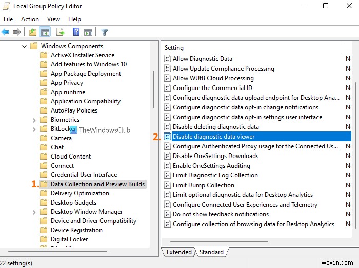 Windows 11에서 진단 데이터 뷰어 비활성화하는 방법